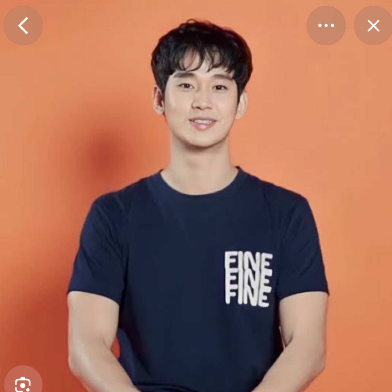 Behind-the-scenes cut of Kim Soohyun
