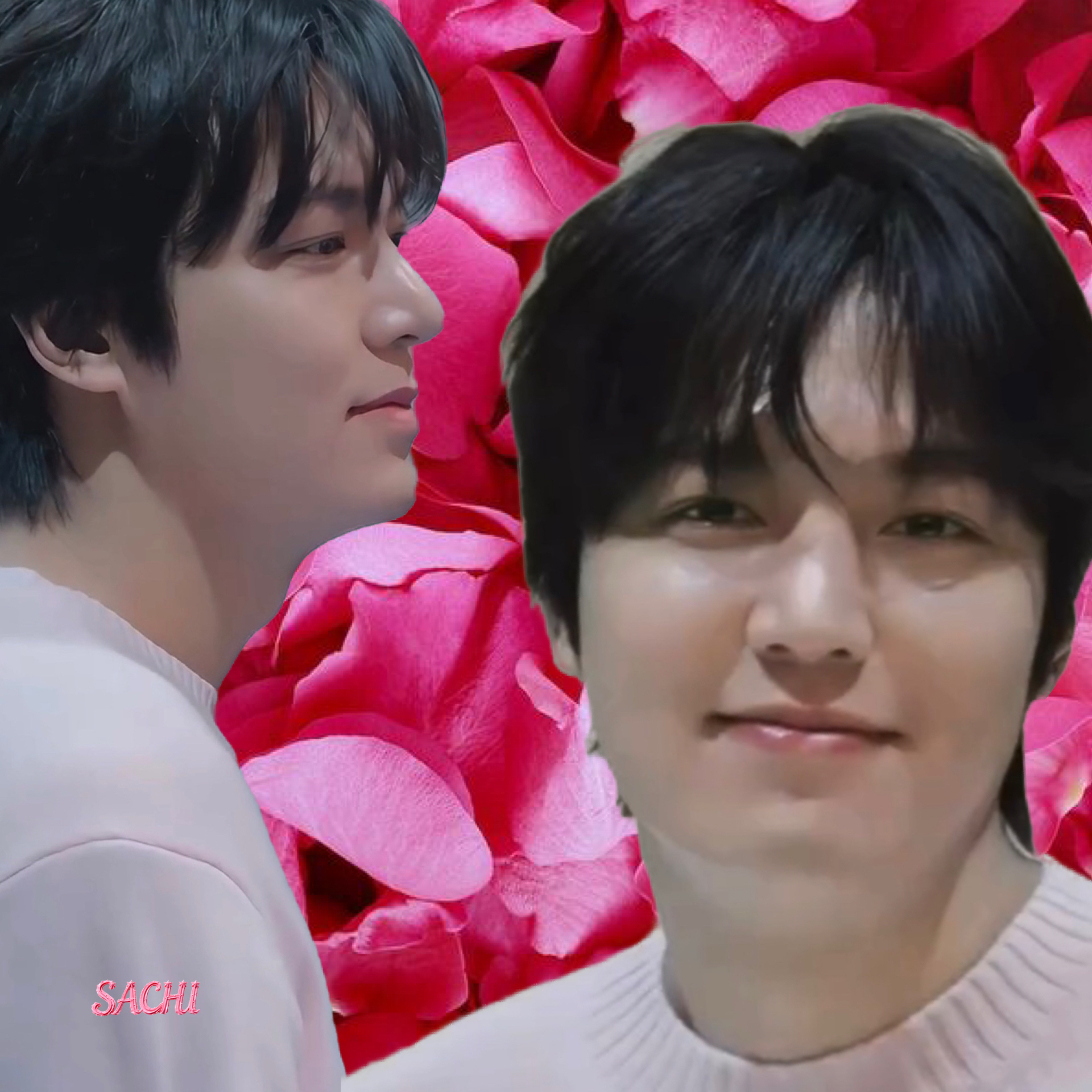 粉絲拍下的李敏鎬瞬間