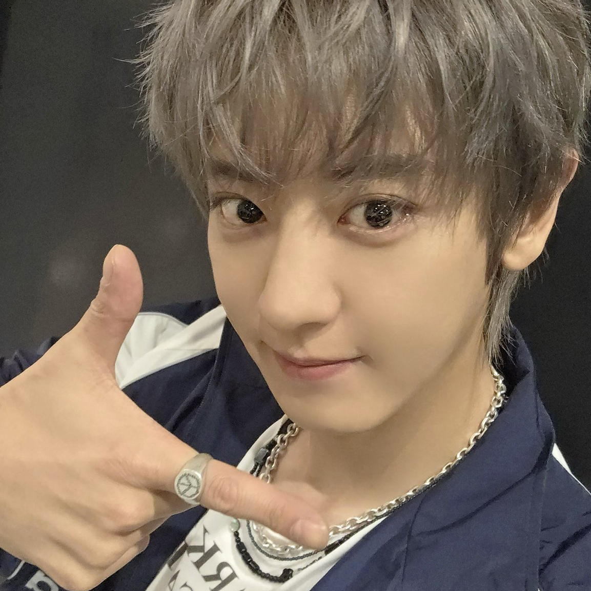 Behind-the-scenes cut of Chanyeol