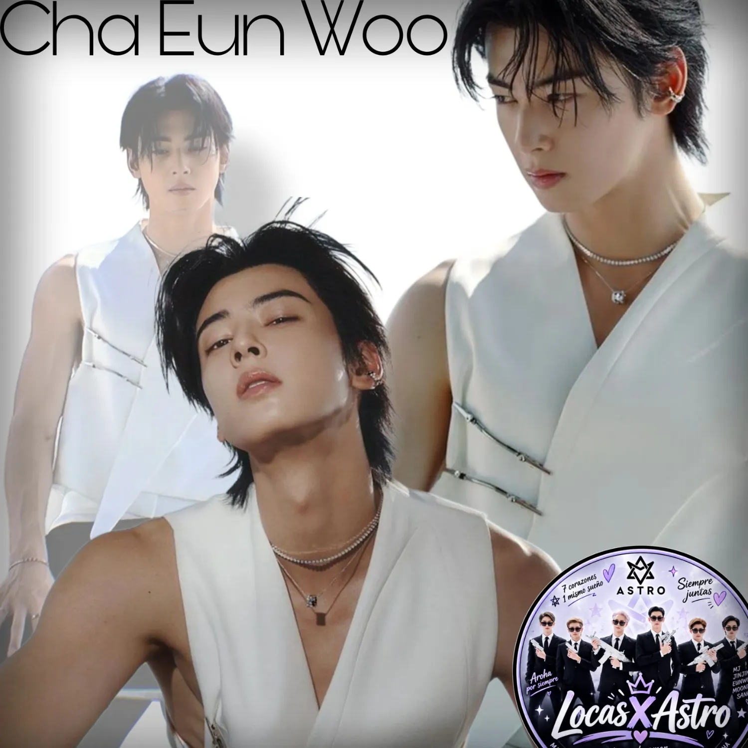 A moment captured by a fan of Cha Eunwoo