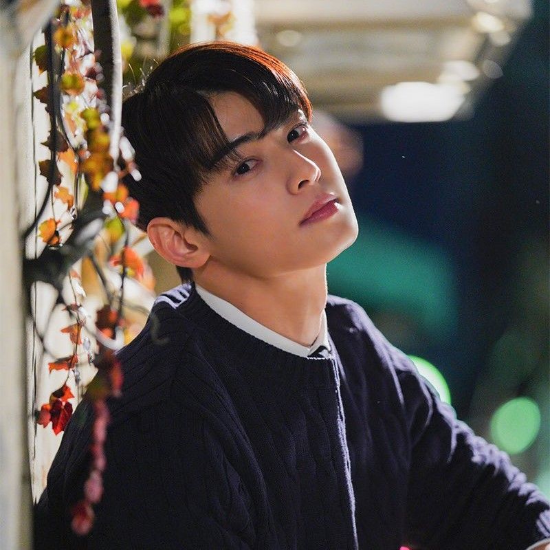 Behind-the-scenes cut of Cha Eunwoo