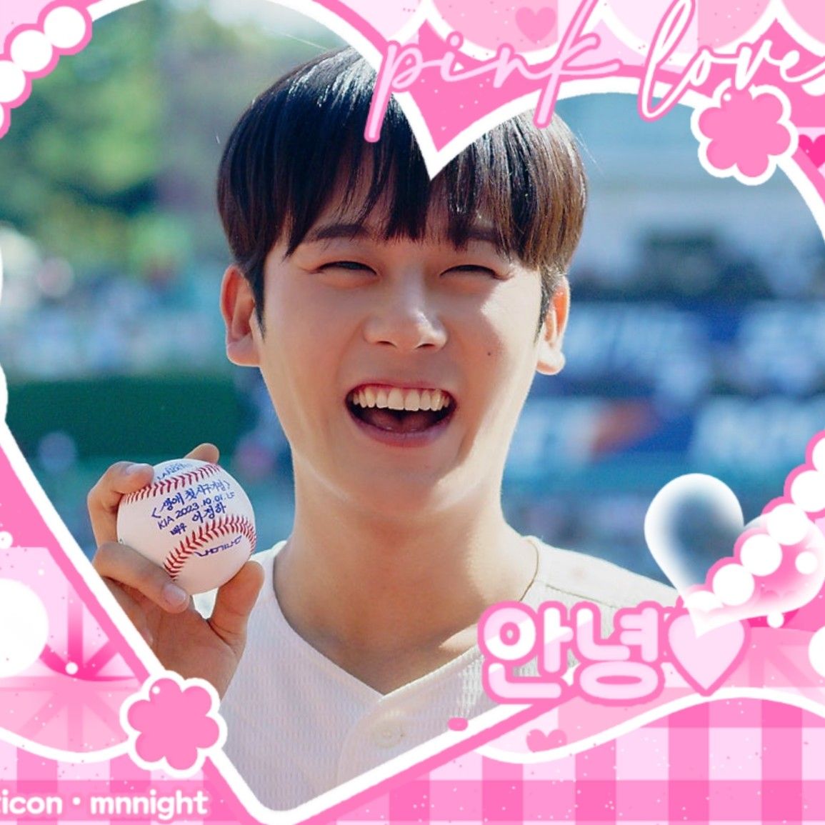 Behind-the-scenes cut of Lee Jungha