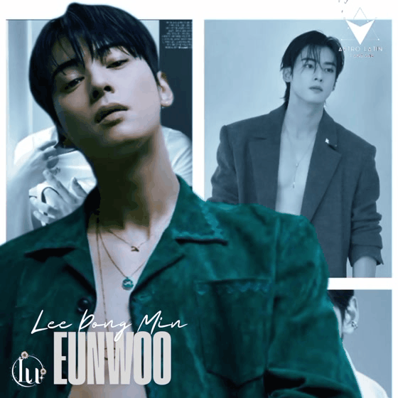 Behind-the-scenes cut of Cha Eunwoo