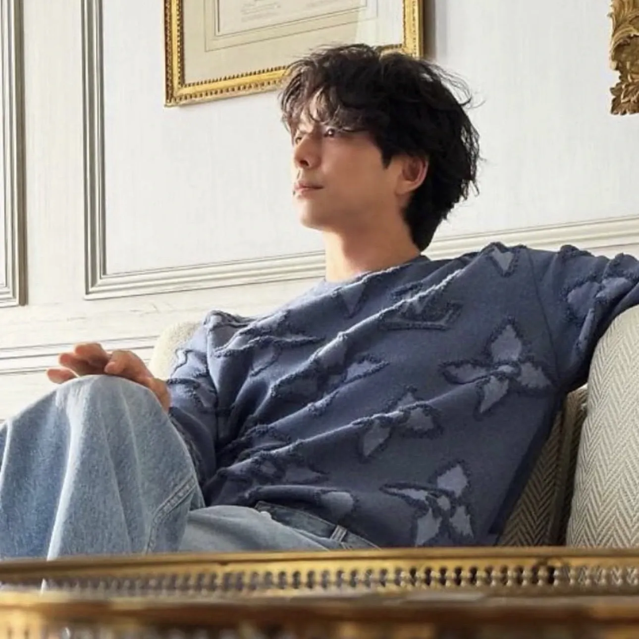Recent activity shot of Gong Yoo