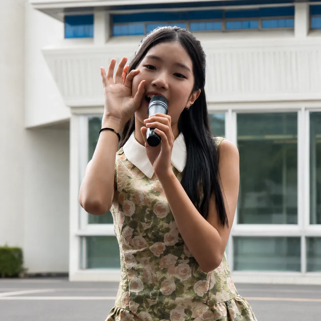 A moment captured by a fan of Bin Yeseo