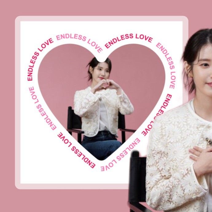 Behind-the-scenes cut of IU