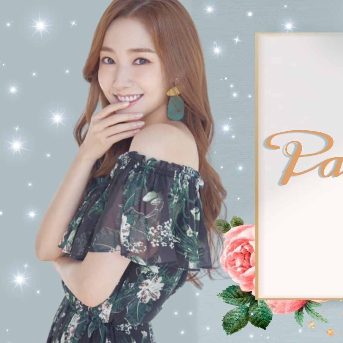 Behind-the-scenes cut of Park Minyoung