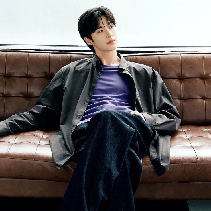 A moment captured by a fan of Byeon Wooseok