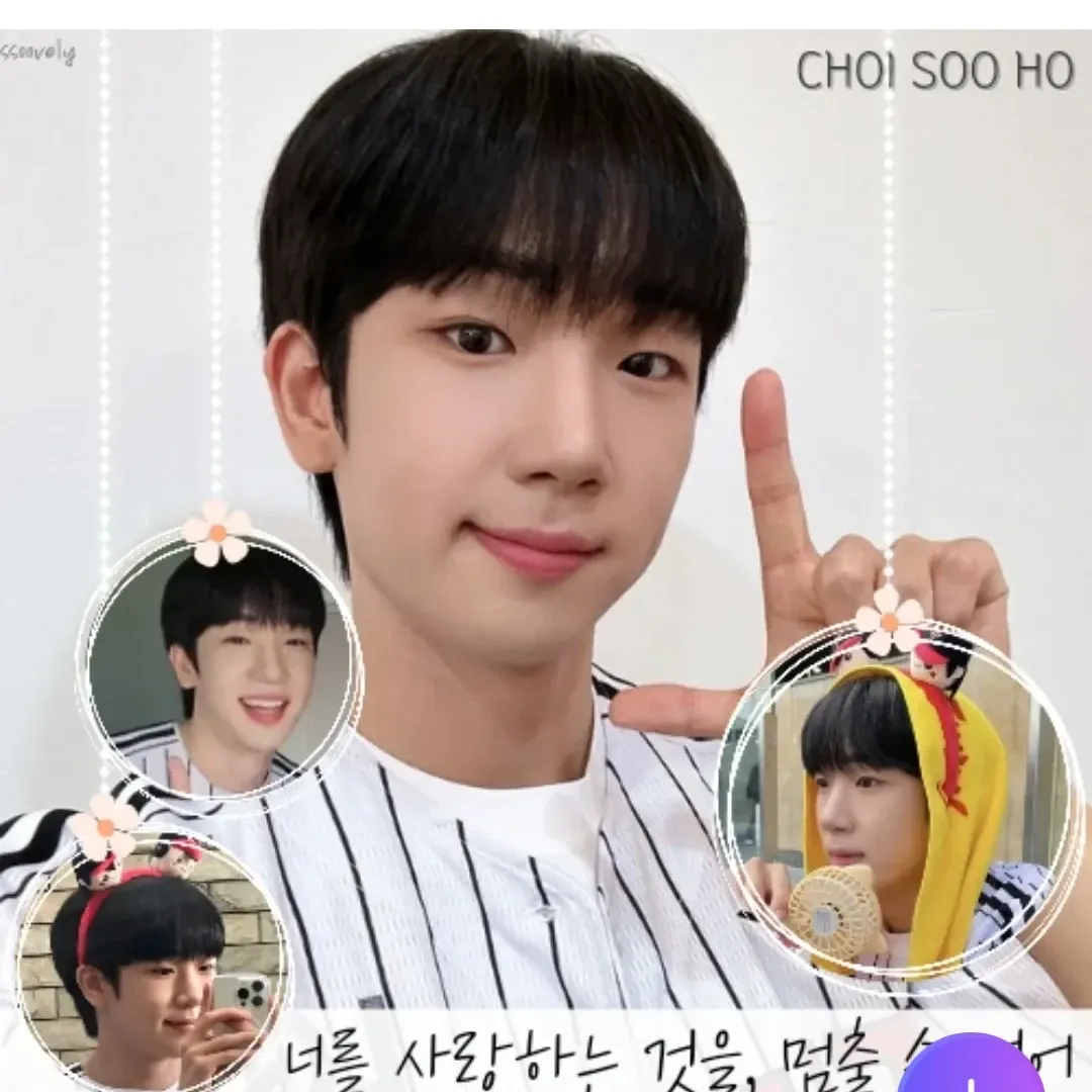 Behind-the-scenes cut of Choi Sooho