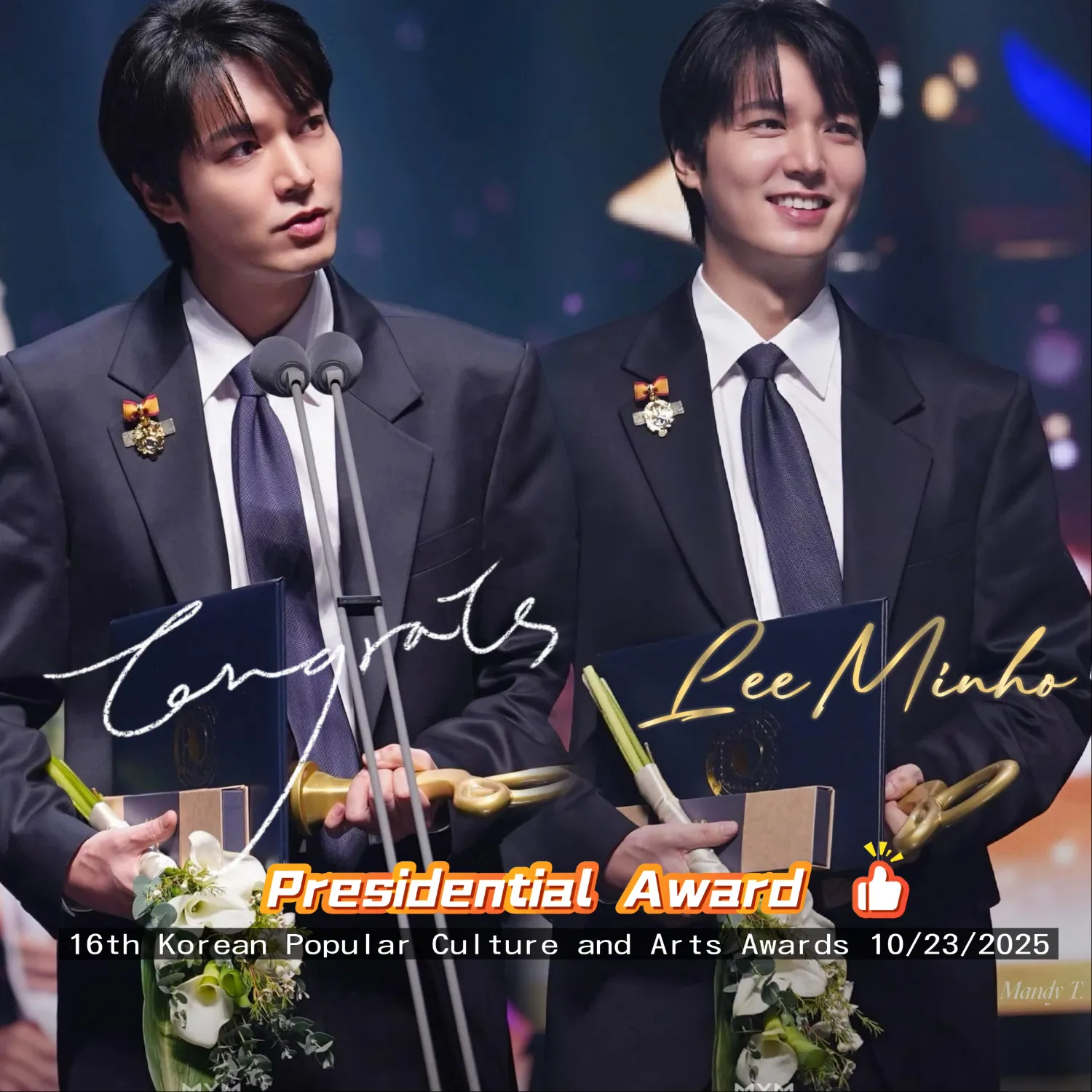 Behind-the-scenes cut of Lee Minho