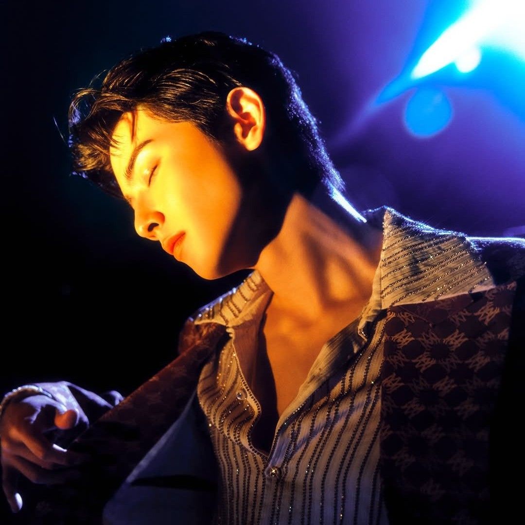 Recent activity shot of Cha Eunwoo