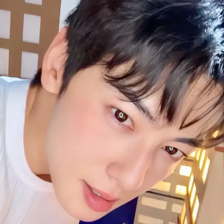Recent activity shot of Cha Eunwoo