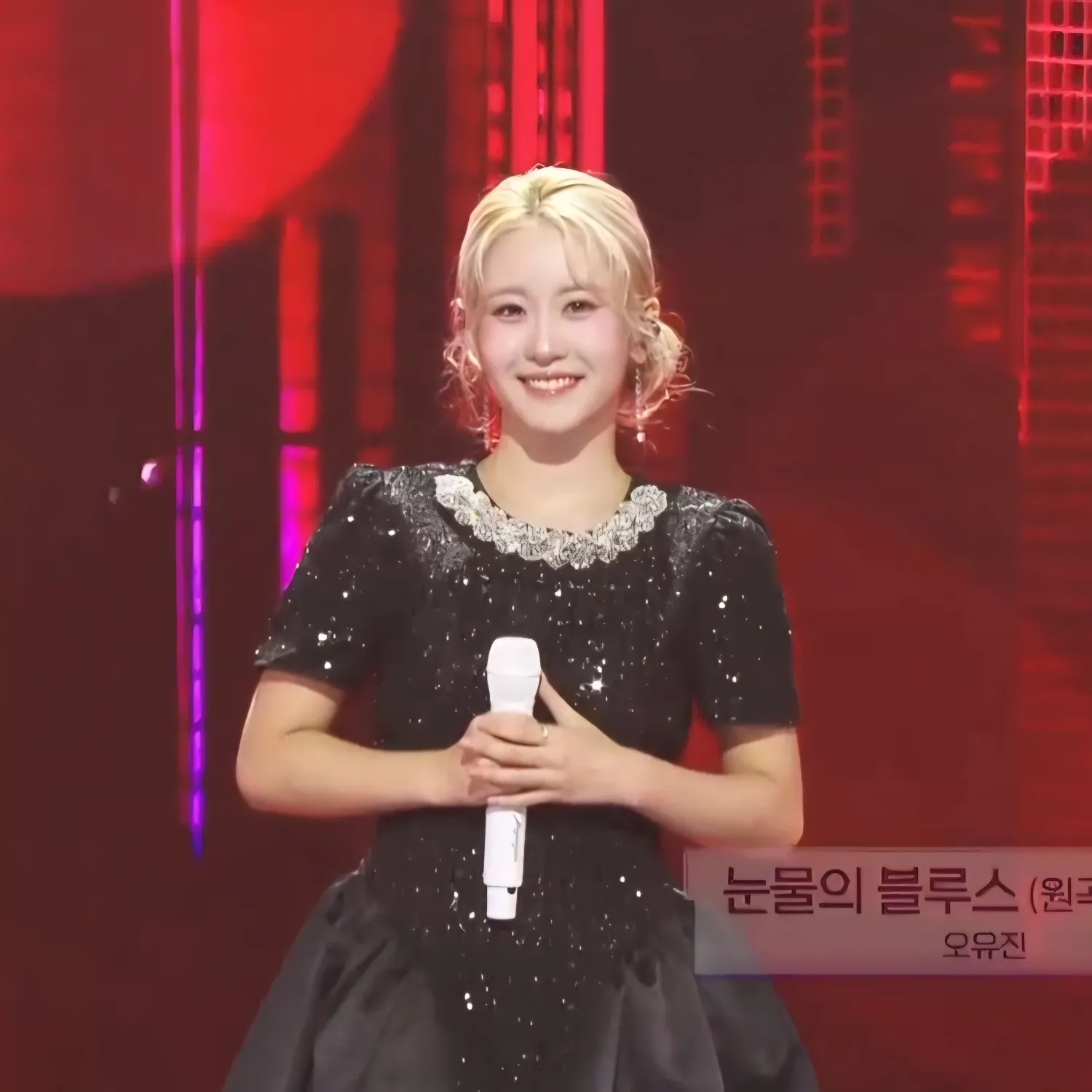 Behind-the-scenes cut of Oh Yujin
