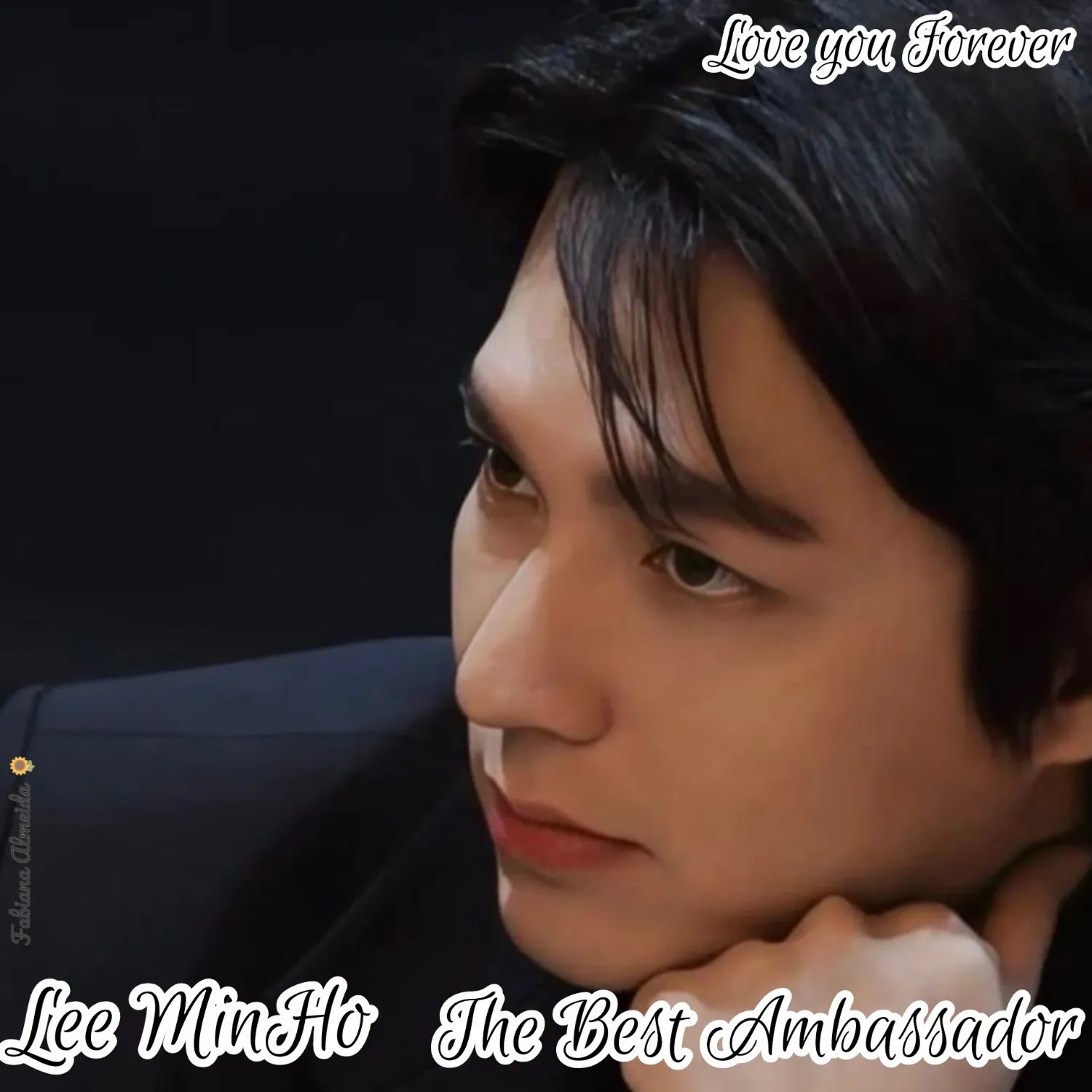 粉絲拍下的李敏鎬瞬間