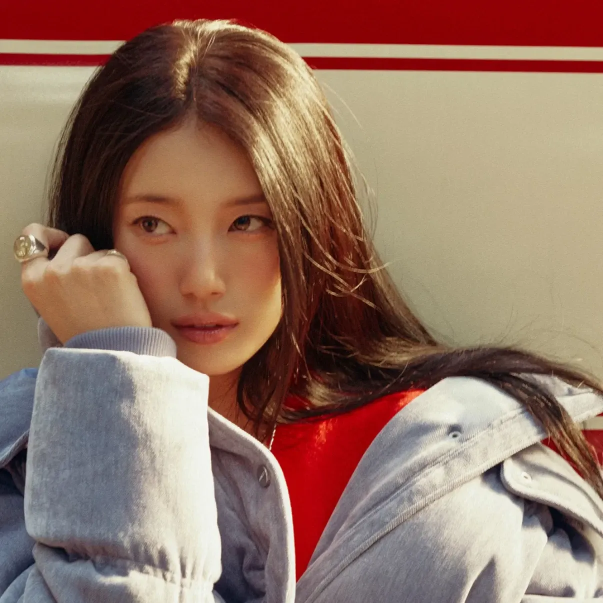 A moment captured by a fan of Bae Suzy
