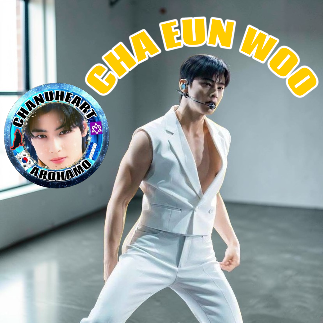 A moment captured by a fan of Cha Eunwoo