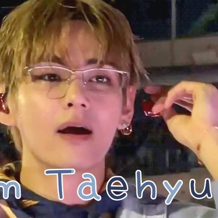 A moment captured by a fan of Kim Taehyung (V)