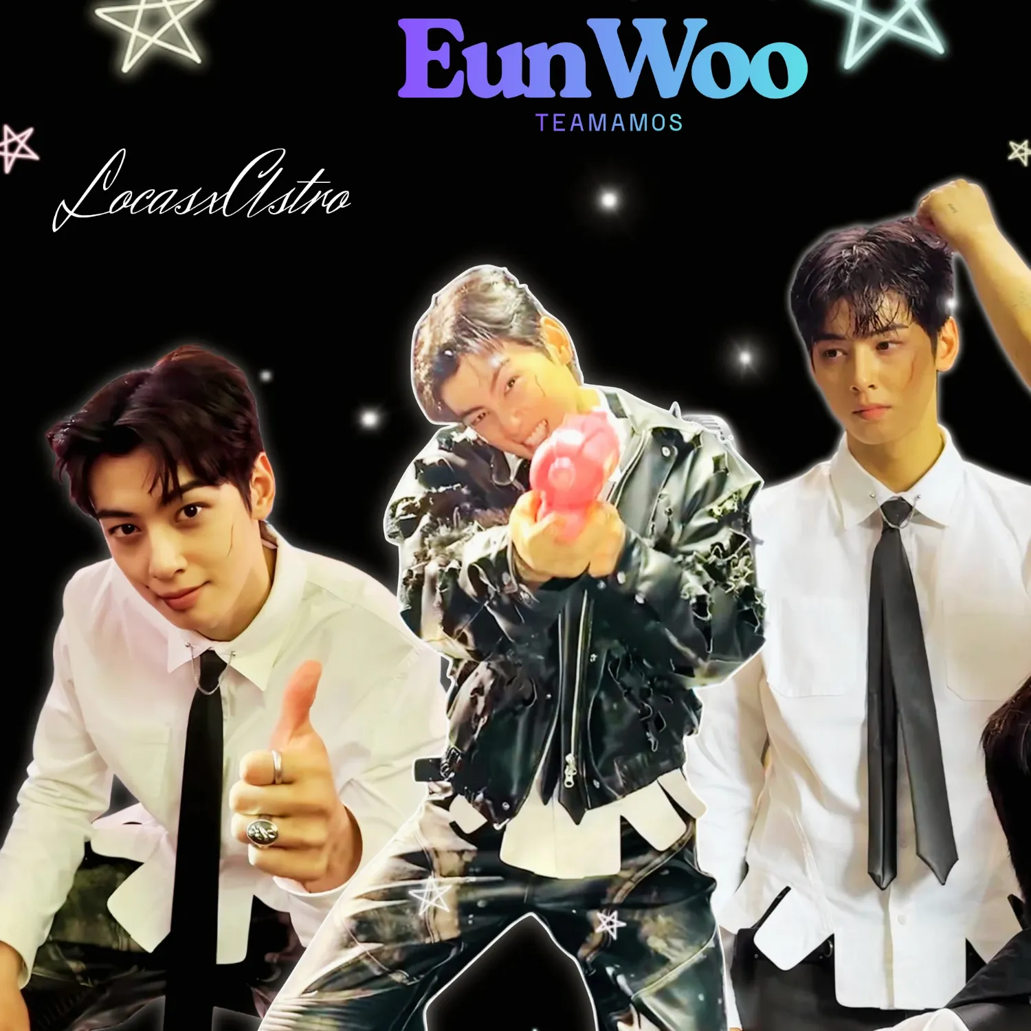 Recent activity shot of Cha Eunwoo