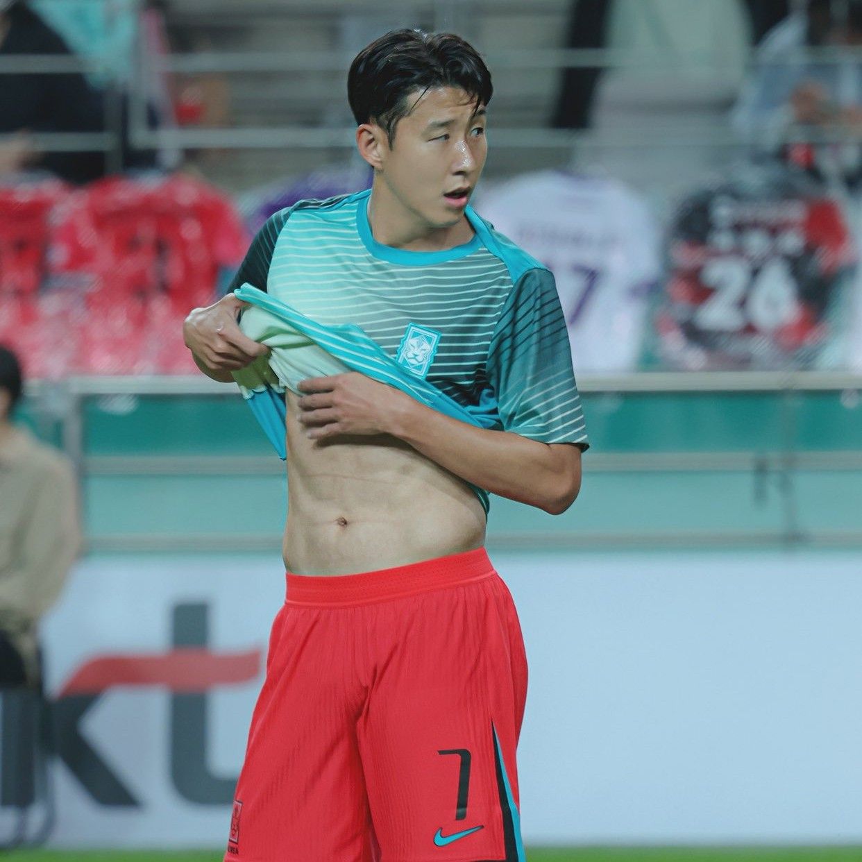 Behind-the-scenes cut of Son Heungmin