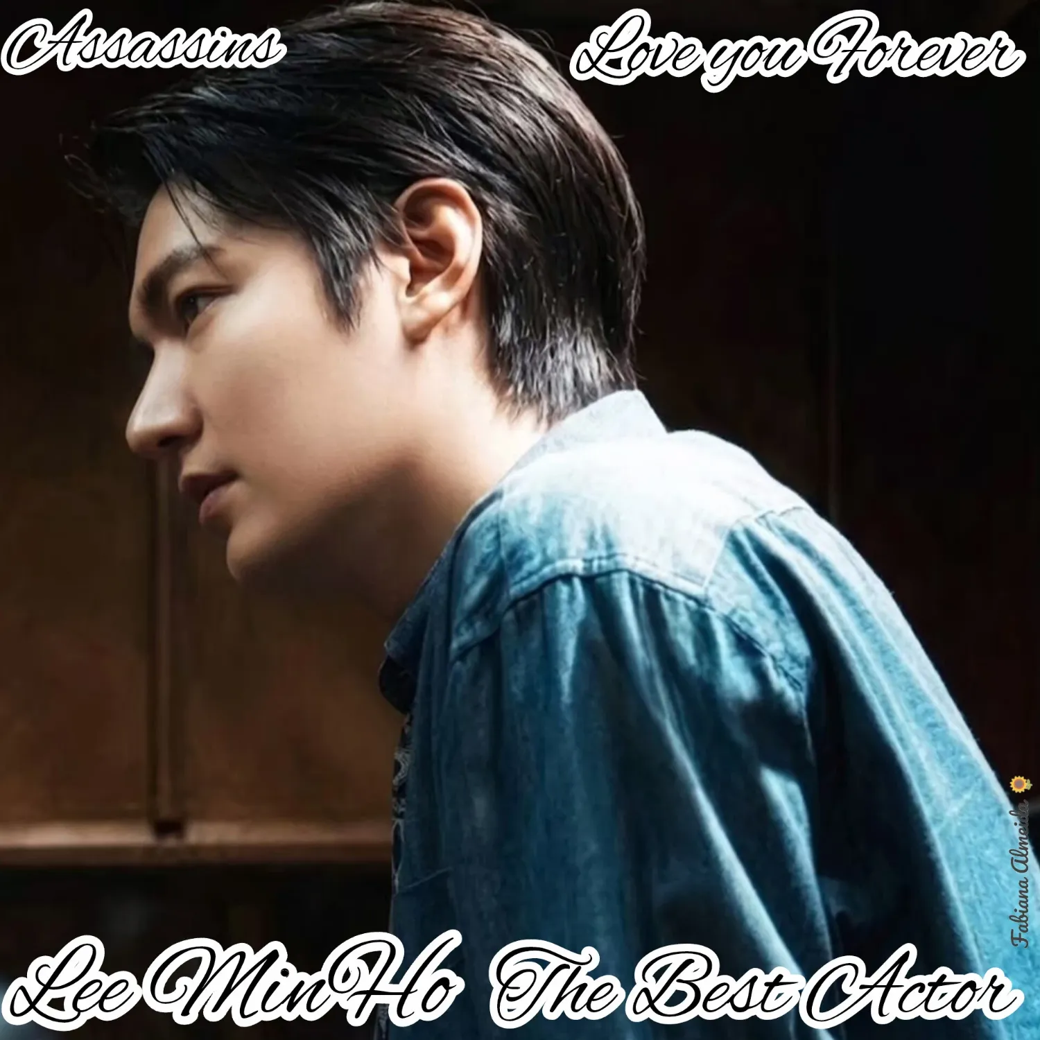 粉絲拍下的李敏鎬瞬間