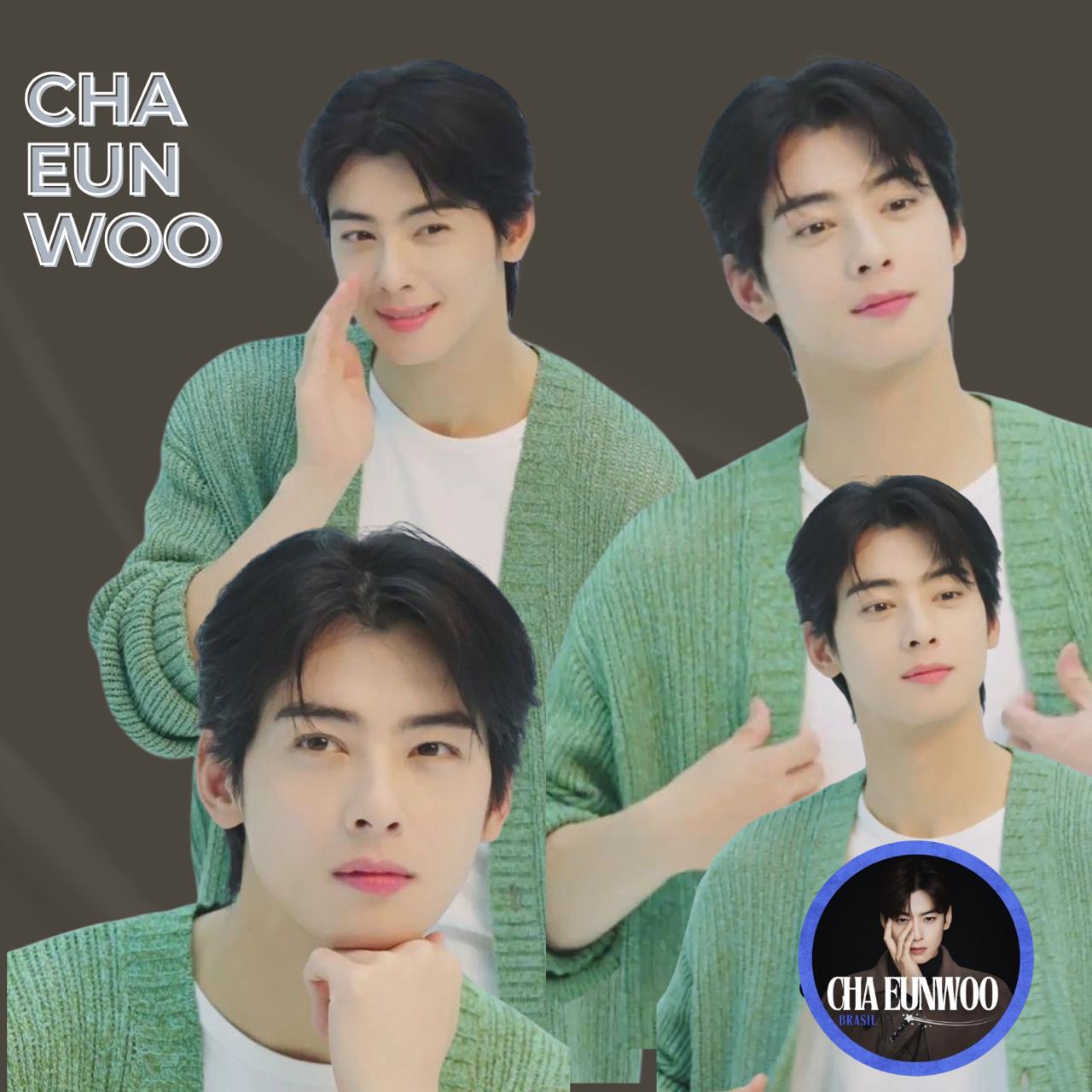 Behind-the-scenes cut of Cha Eunwoo