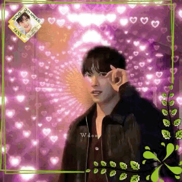 A moment captured by a fan of Woo Dohwan