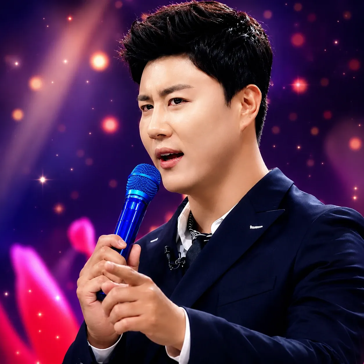 Behind-the-scenes cut of Jin Haesung