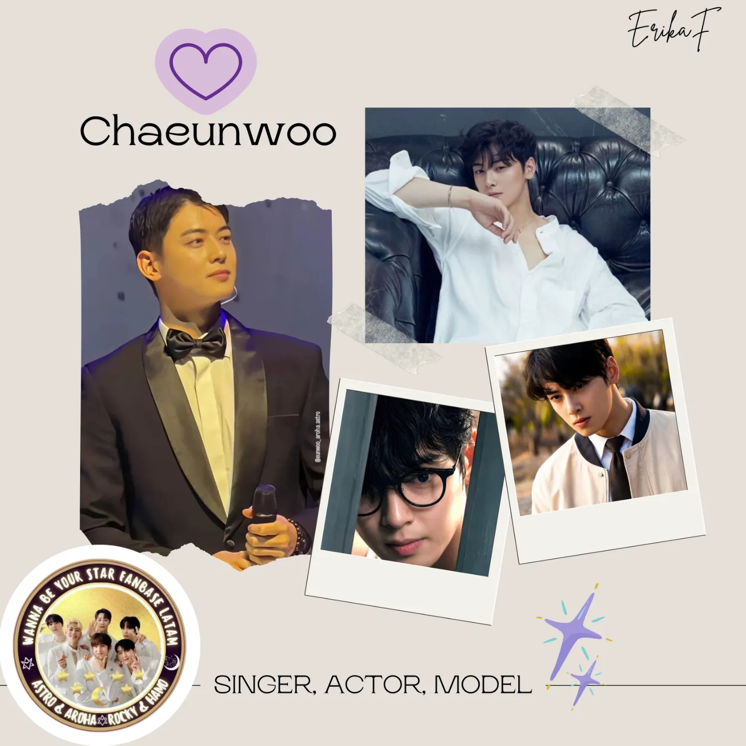 Behind-the-scenes cut of Cha Eunwoo