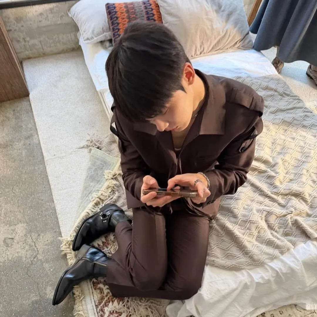 Behind-the-scenes cut of Yoon Sanha