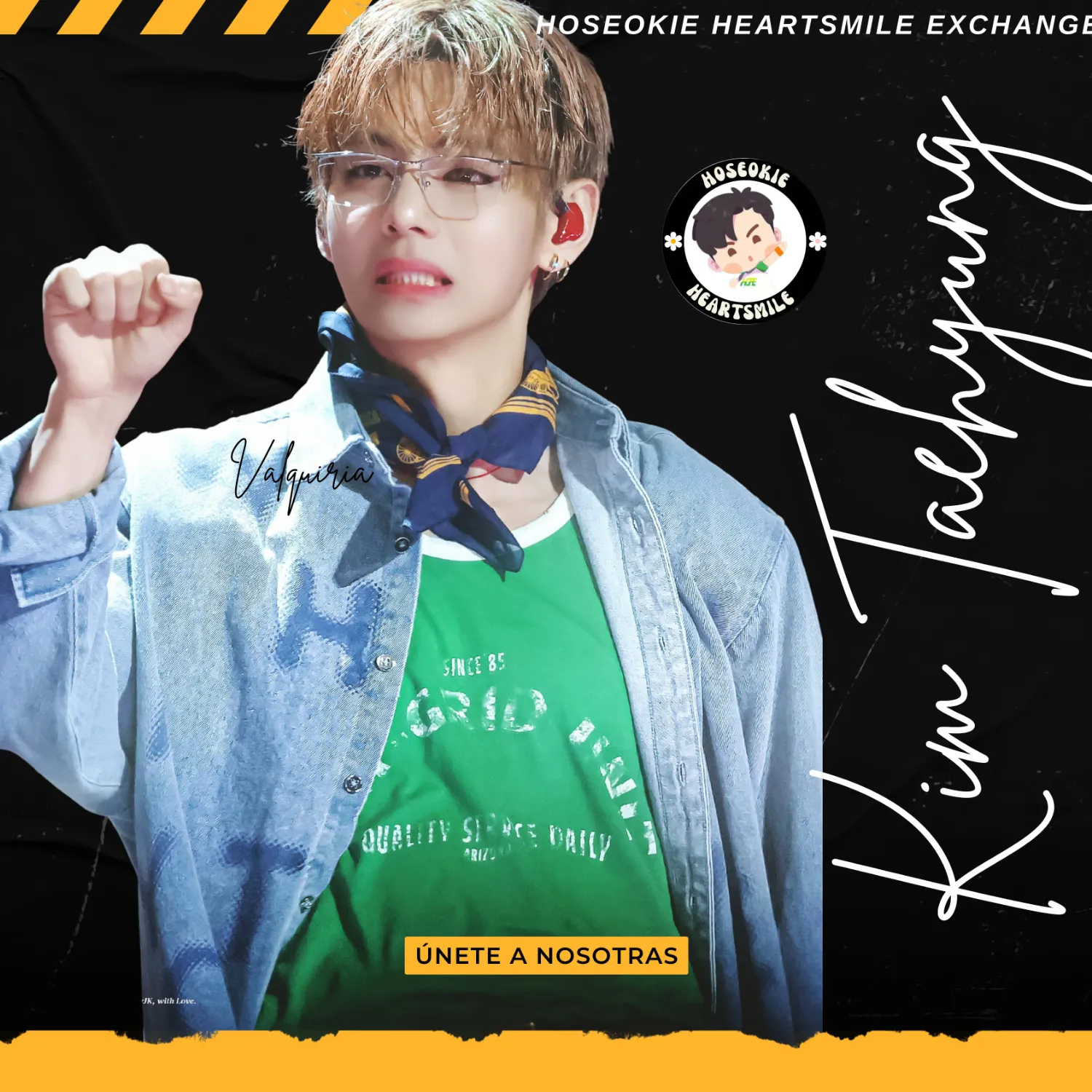 A moment captured by a fan of Kim Taehyung (V)