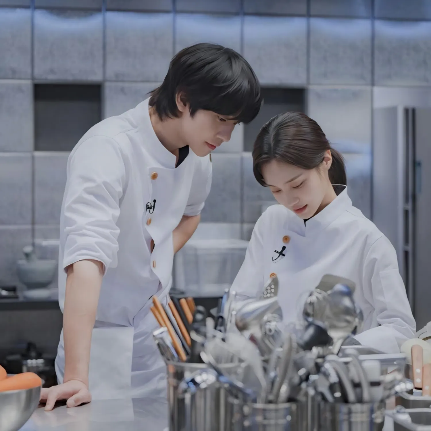 Behind-the-scenes cut of Ahn Hyoseop