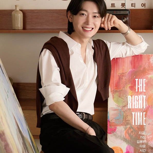 Behind-the-scenes cut of Kim Yongbin