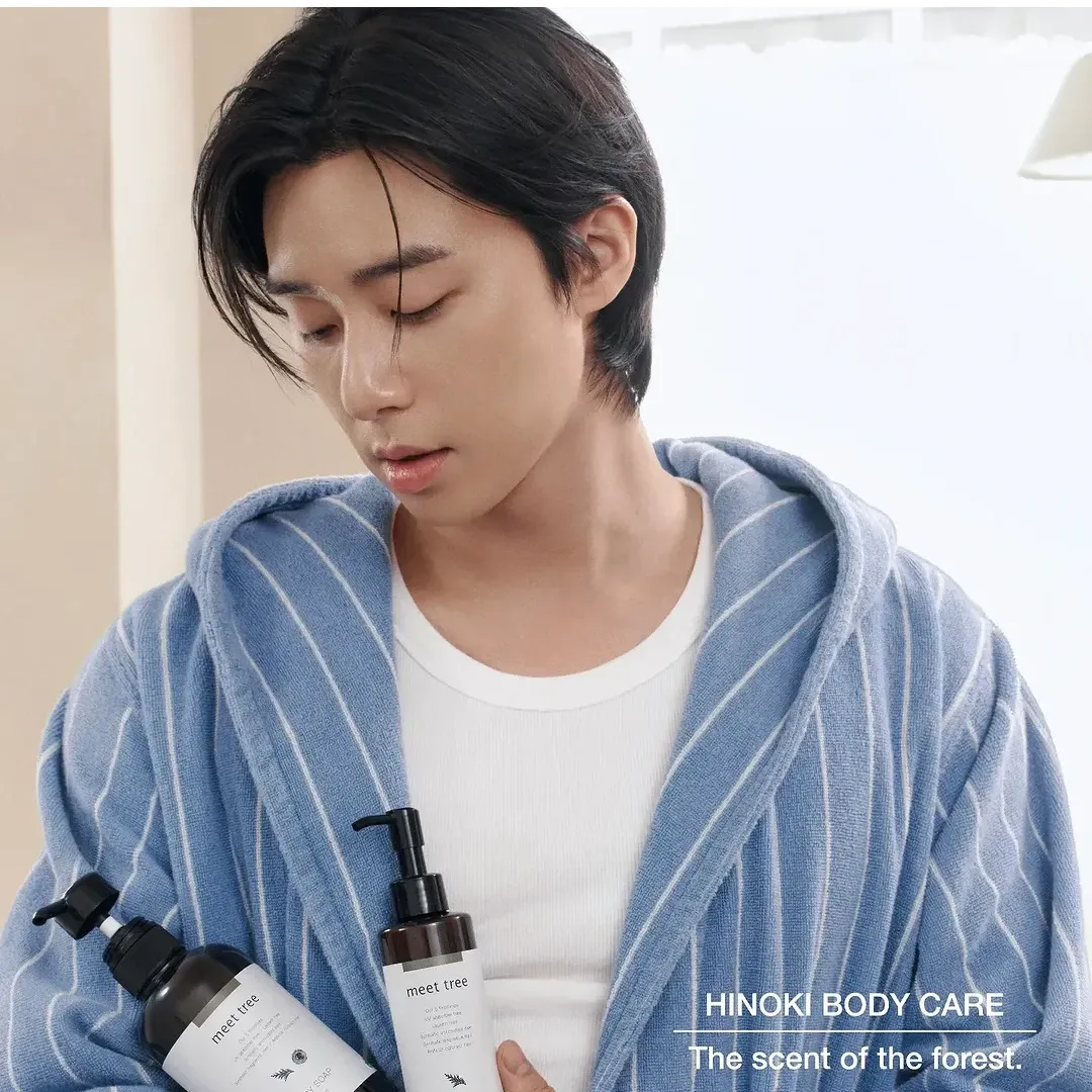 Behind-the-scenes cut of Park Seojoon