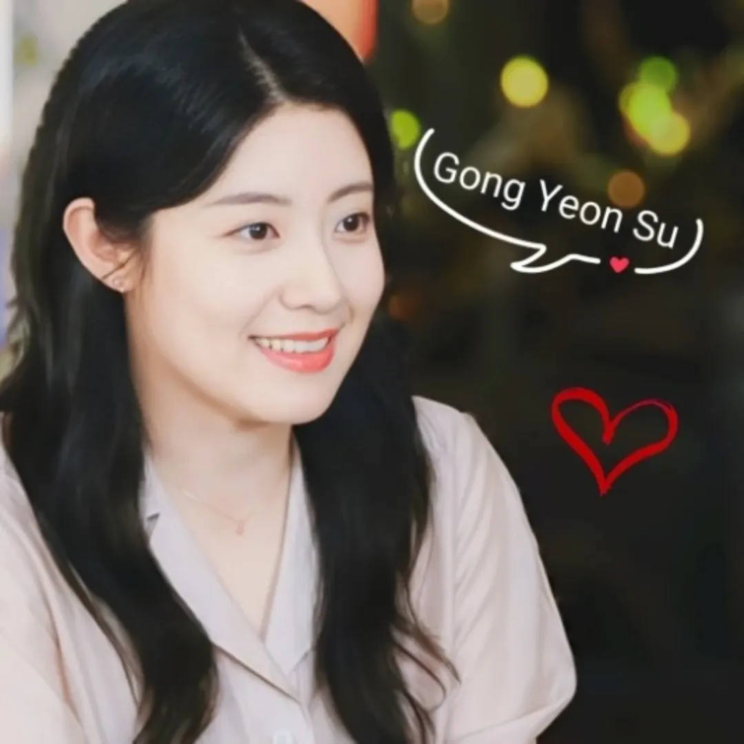 Behind-the-scenes cut of Nam Jihyeon