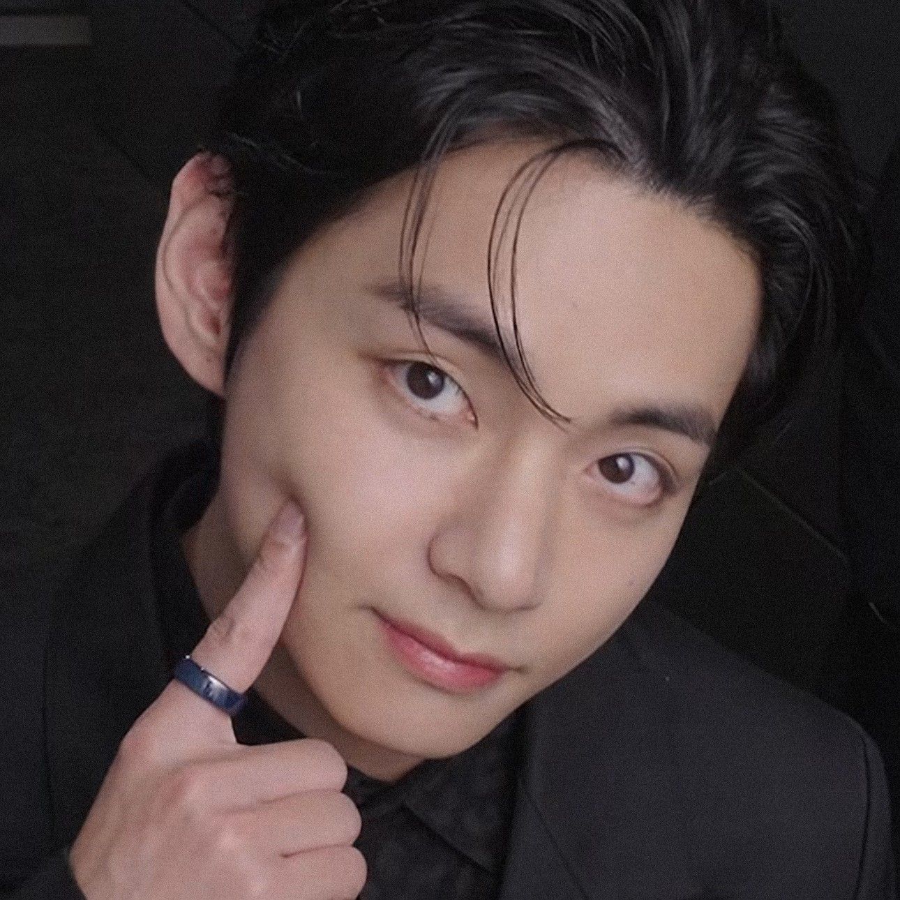 Recent activity shot of Kim Taehyung (V)