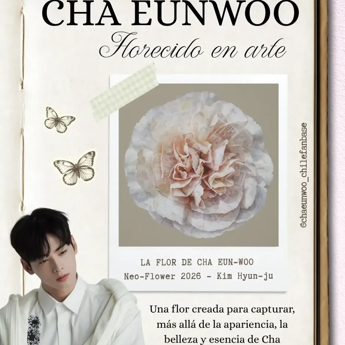 Behind-the-scenes cut of Cha Eunwoo