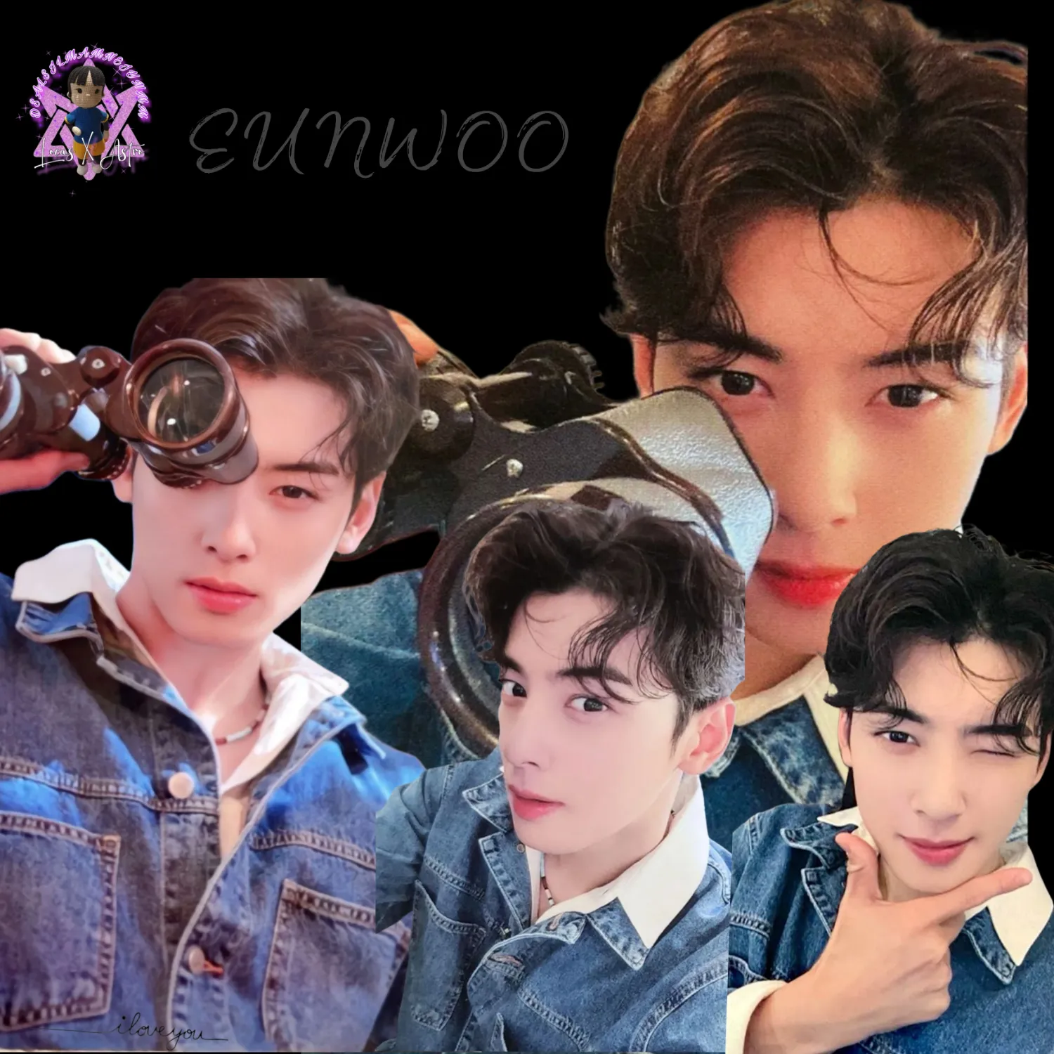Behind-the-scenes cut of Cha Eunwoo