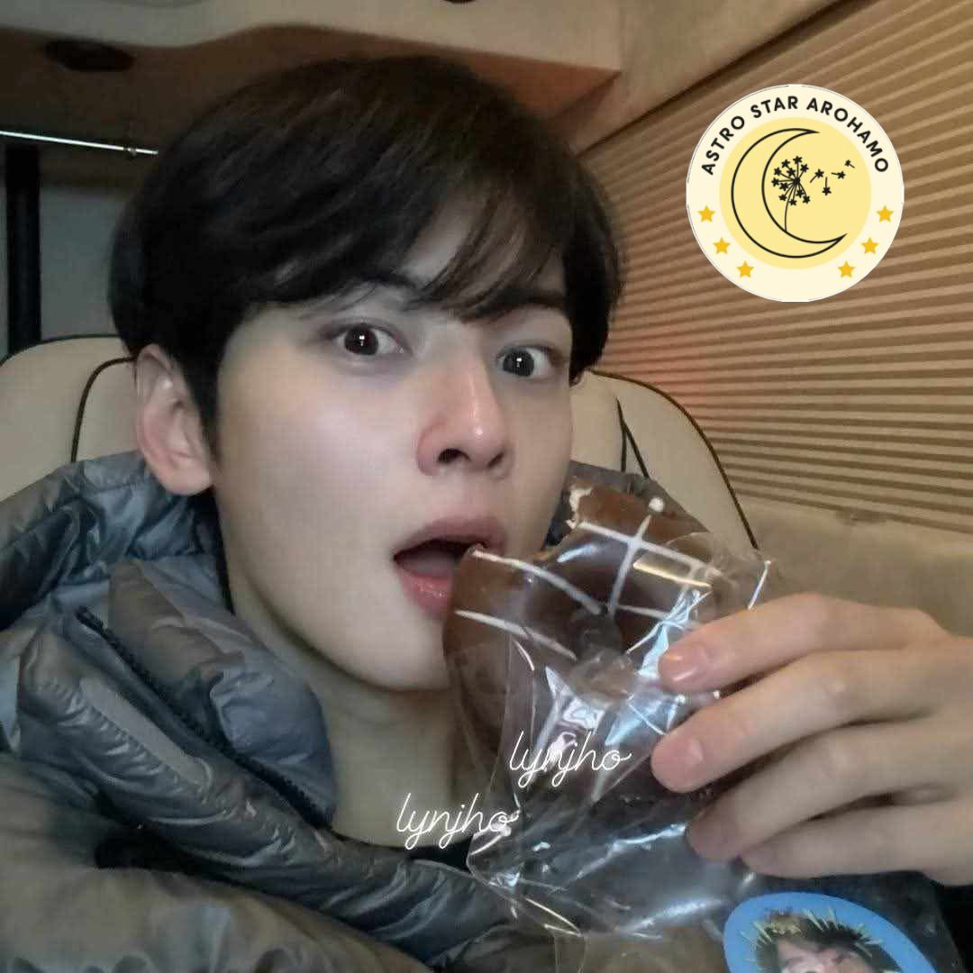 Recent activity shot of Cha Eunwoo