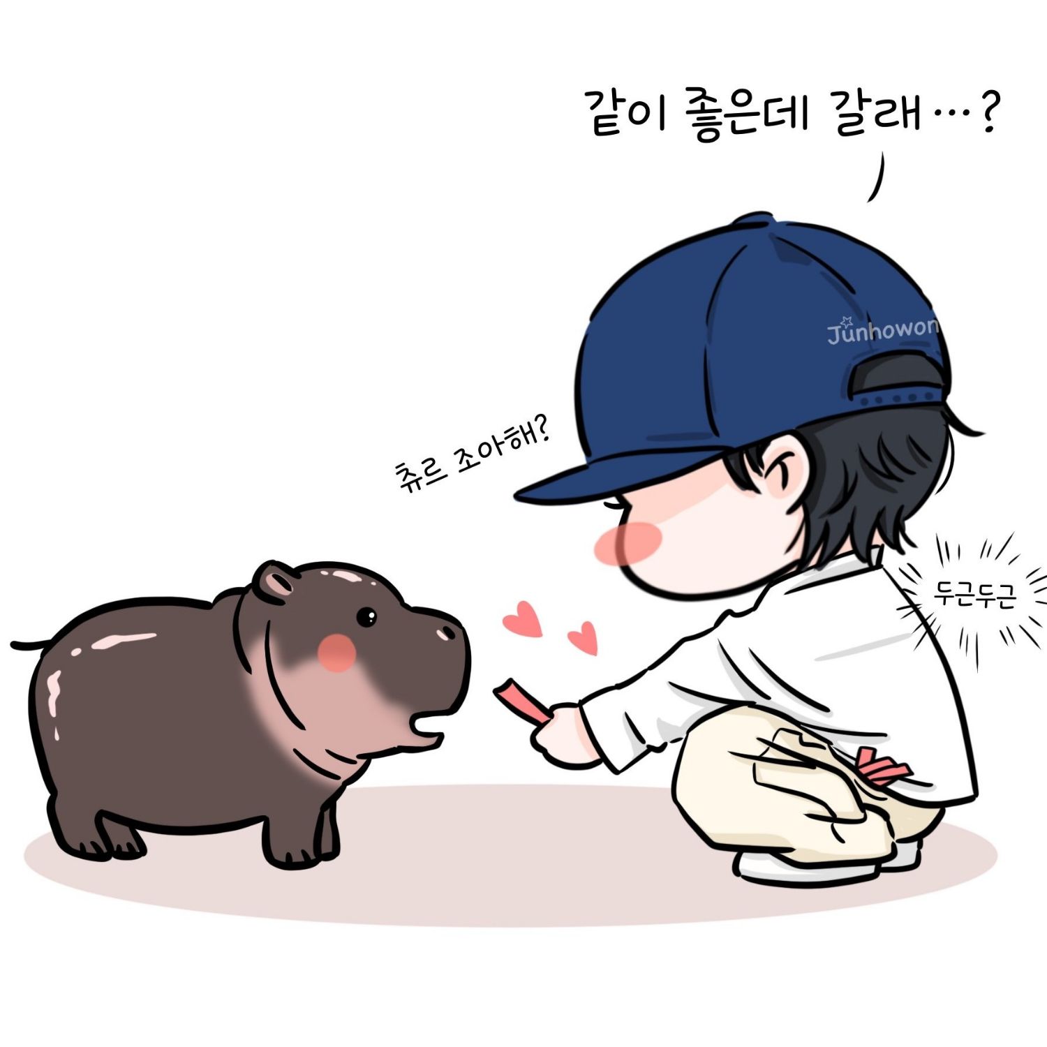 イ・ジュノのビハインドカット