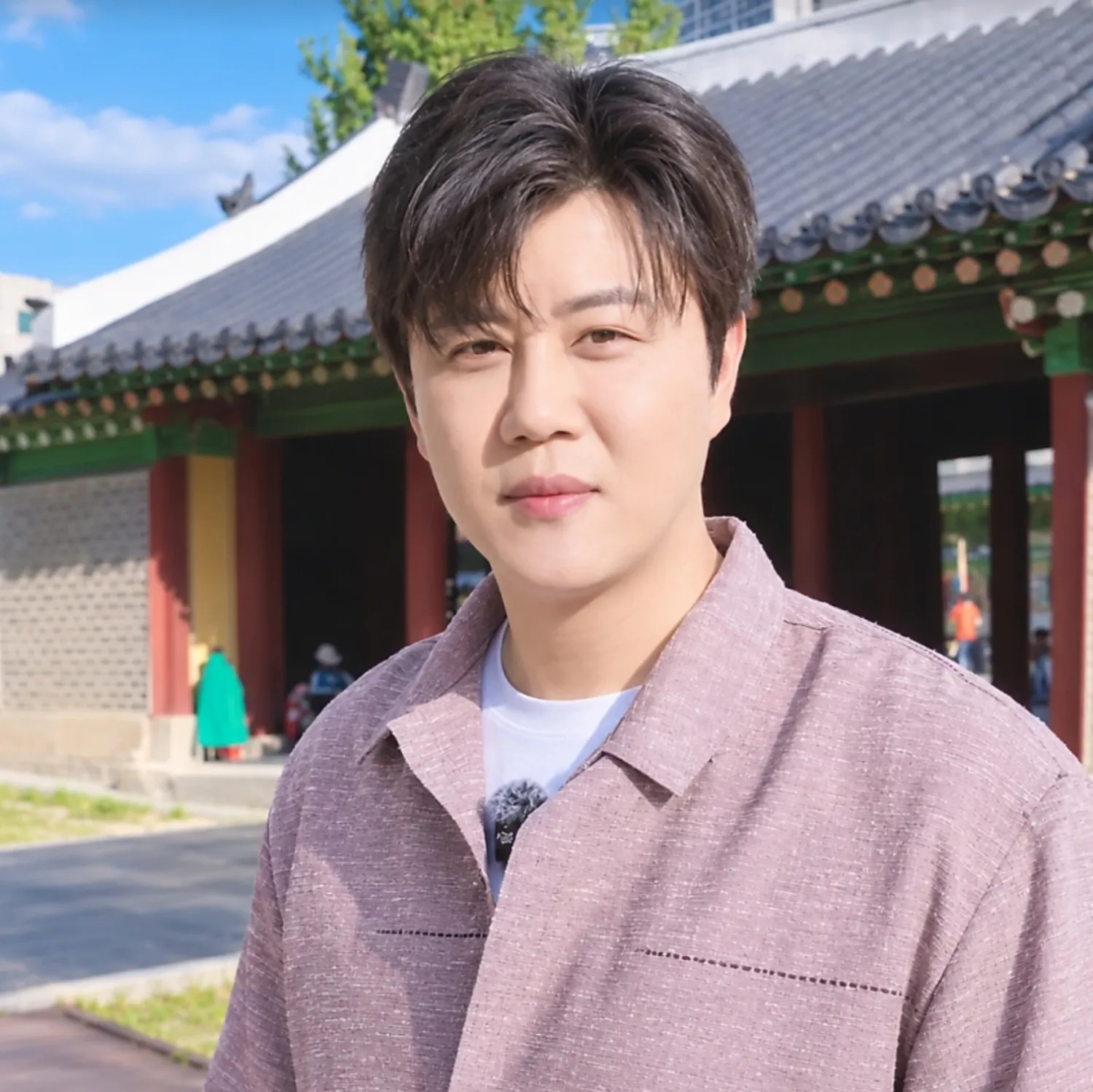 Behind-the-scenes cut of Jin Haesung