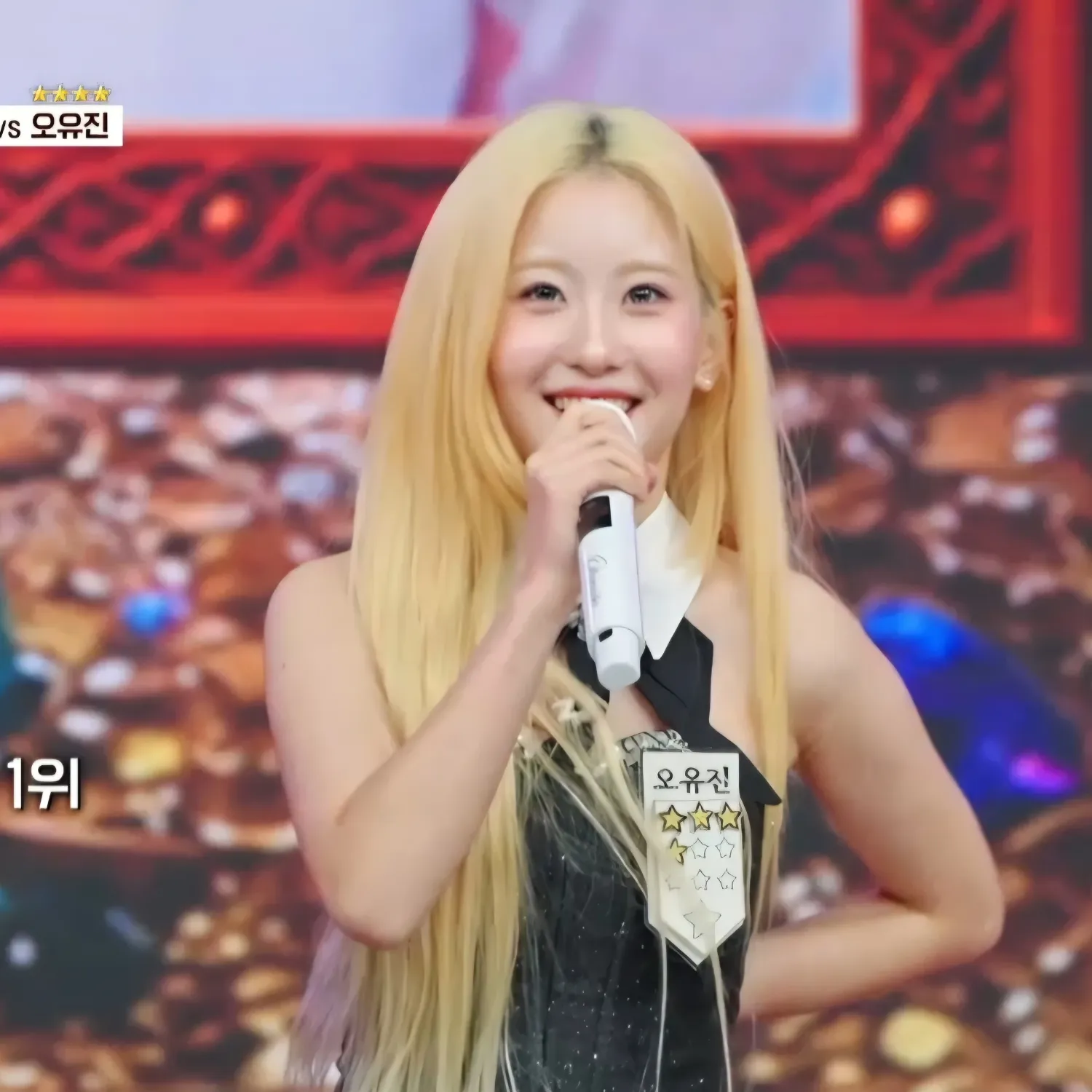 Behind-the-scenes cut of Oh Yujin