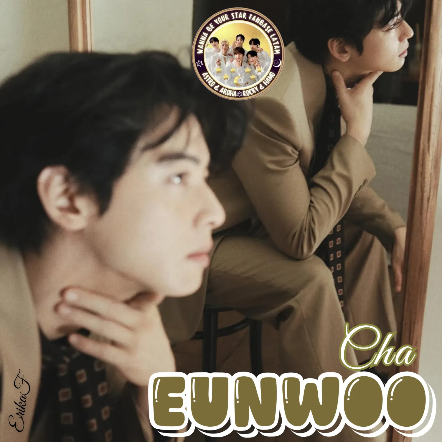 Recent activity shot of Cha Eunwoo