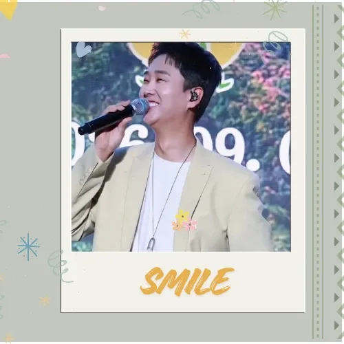 A moment captured by a fan of Song Minjun