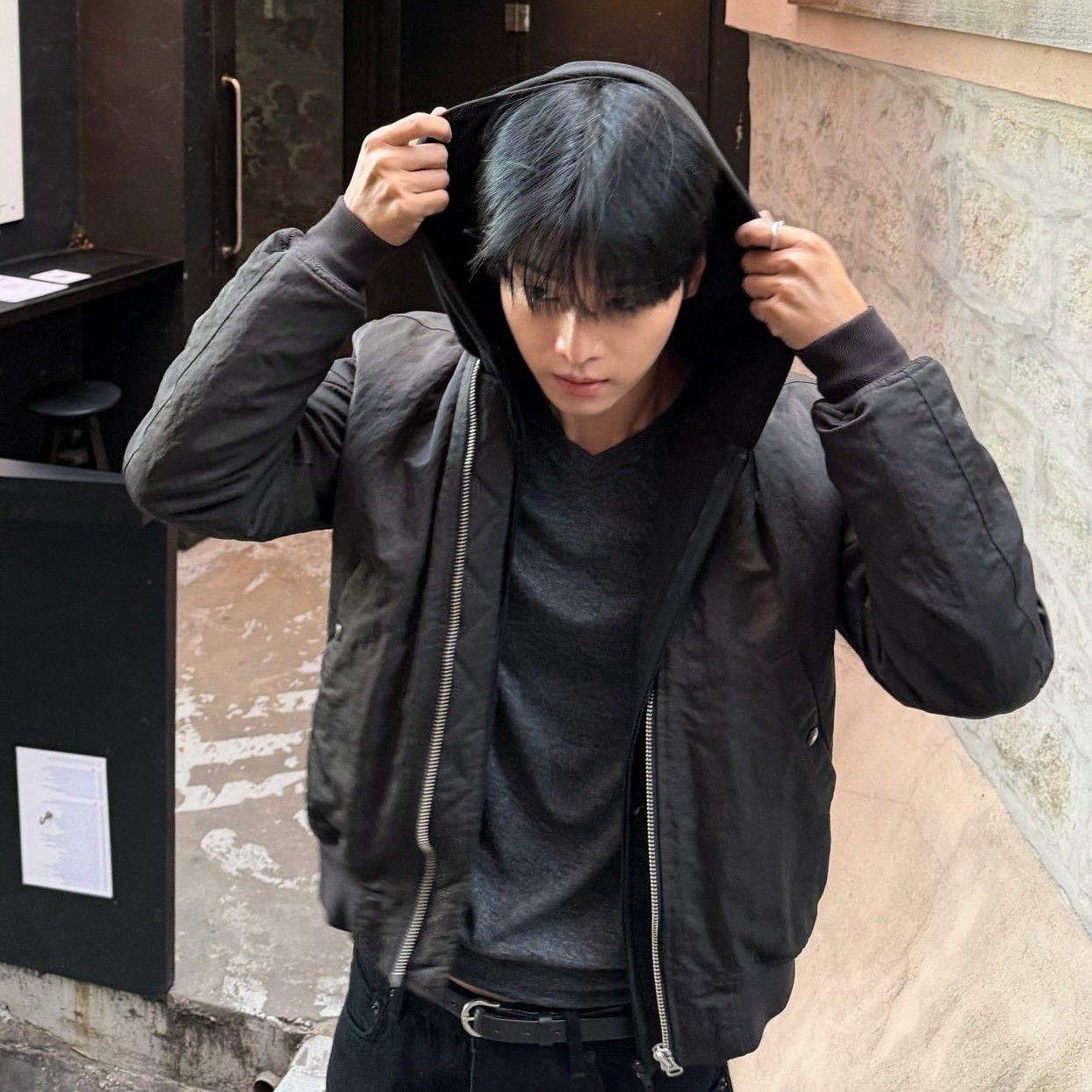 Behind-the-scenes cut of Cha Hakyeon (N)