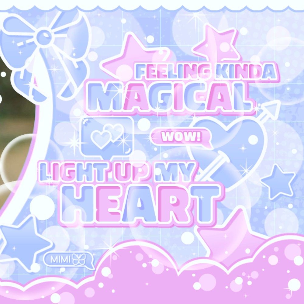 A moment captured by a fan of Kim Minju