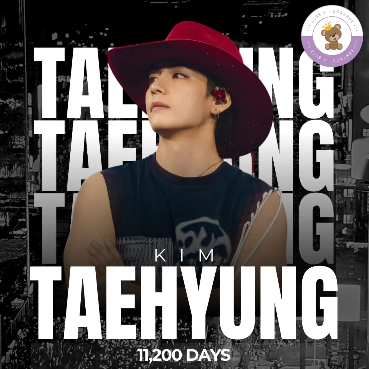 A moment captured by a fan of Kim Taehyung (V)