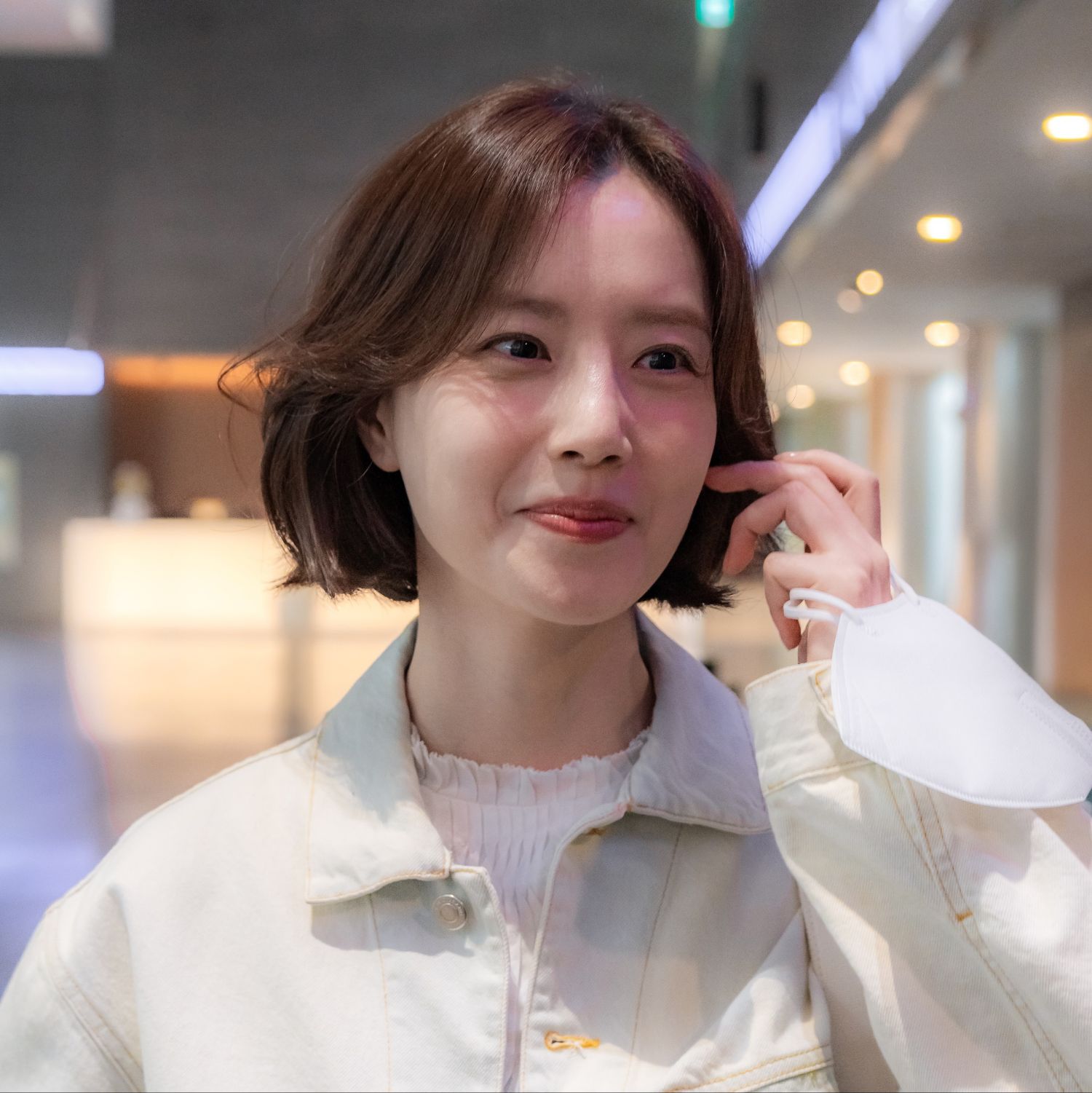 Recent activity shot of Moon Chaewon