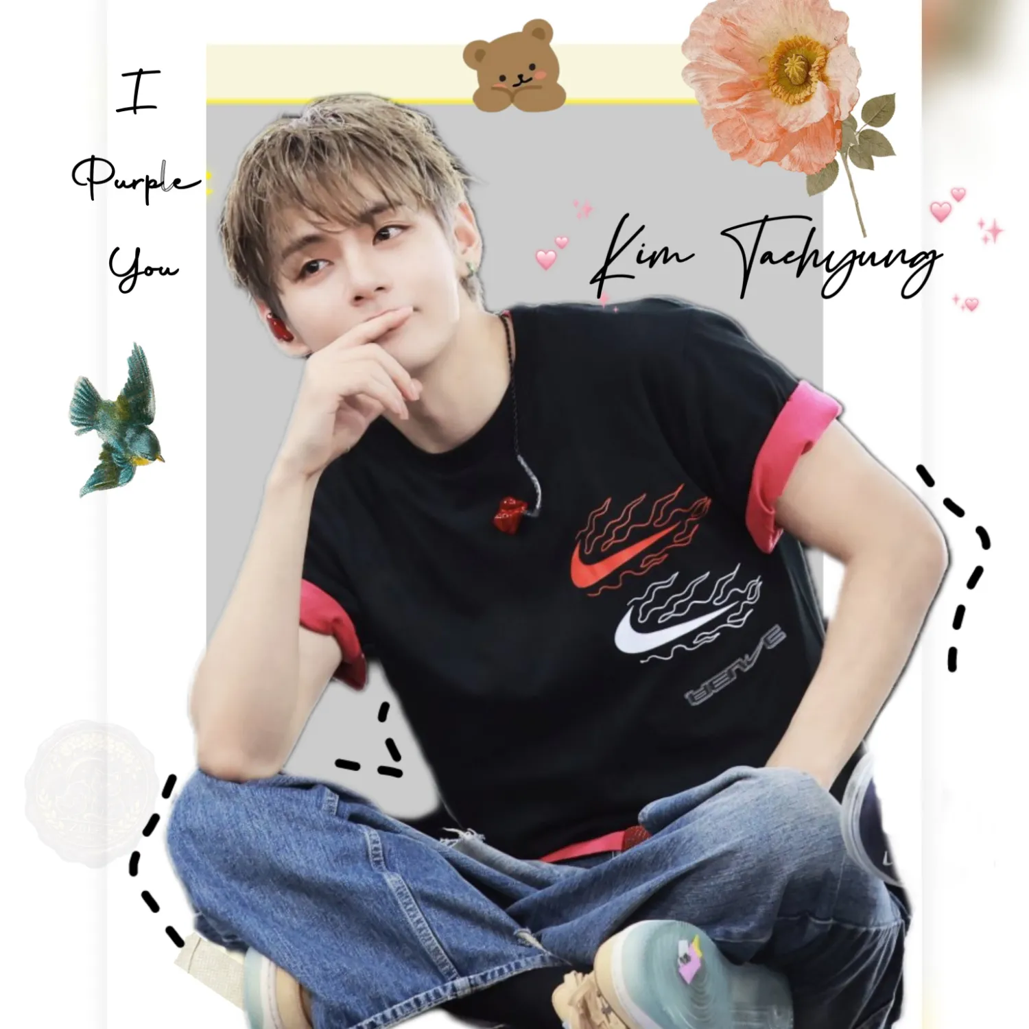 Behind-the-scenes cut of Kim Taehyung (V)