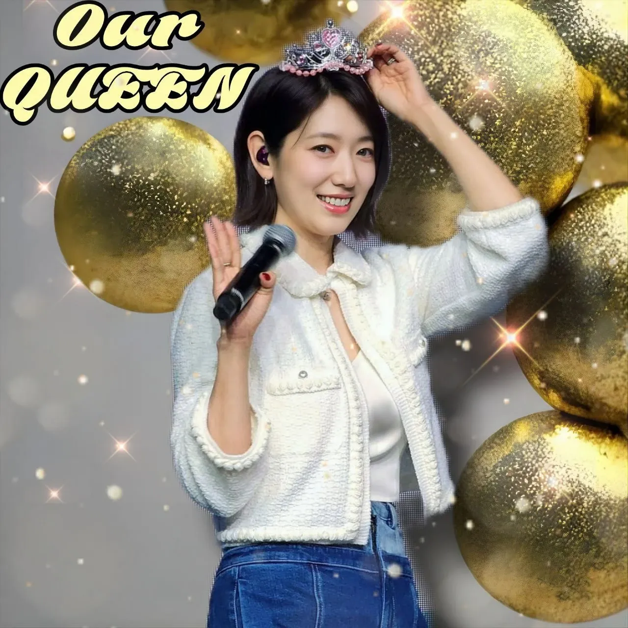 Behind-the-scenes cut of Park Shinhye