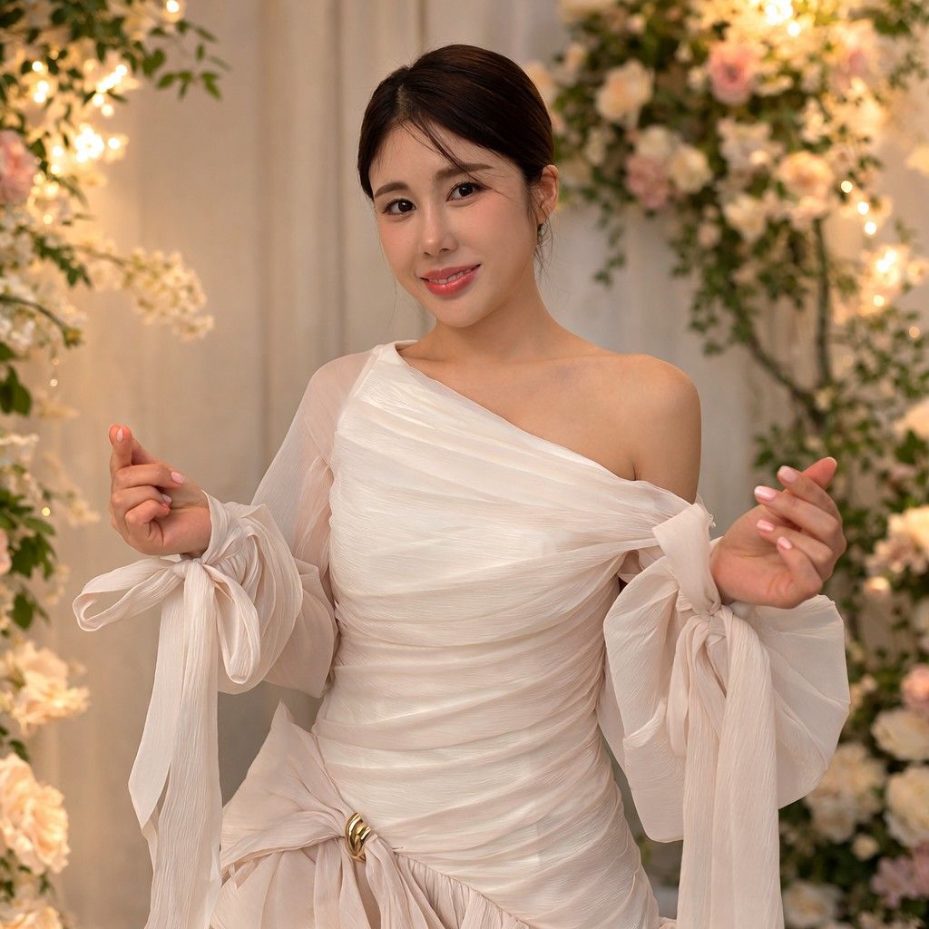 Behind-the-scenes cut of Kim Soyou